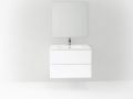 Ensemble Meuble __plus__ vasque __plus__ miroir - VALENCIA 2T