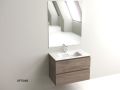 Ensemble Meuble __plus__ vasque __plus__ miroir - VALENCIA 2T