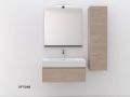 Ensemble Meuble __plus__ vasque __plus__ miroir - VALENCIA 1T