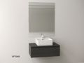 Ensemble Meuble __plus__ vasque __plus__ miroir - VALENCIA CUADRADO