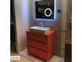 Komplet pod umywalkę z  80 cm - 3 szufladami __plus__ umywalka __plus__ lustro - COLORS FORTY 3T