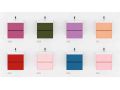 Komplet pod umywalkę z  80 cm - 3 szufladami __plus__ umywalka __plus__ lustro - COLORS FORTY 3T