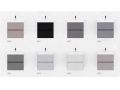 Komplet pod umywalkę z  80 cm - 3 szufladami __plus__ umywalka __plus__ lustro - COLORS FORTY 3T