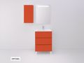Komplet pod umywalkę z  80 cm - 3 szufladami __plus__ umywalka __plus__ lustro - COLORS FORTY 3T