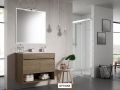 Zestaw szafek 2-drzwiowych z wnÄ™kÄ… __plus__ umywalka __plus__ lustro - ALICANTE 2P