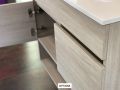 Zestaw szafek 2-drzwiowych z wnÄ™kÄ… __plus__ umywalka __plus__ lustro - ALICANTE 2P