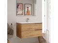Ensemble Meuble __plus__ vasque __plus__ miroir - BREST