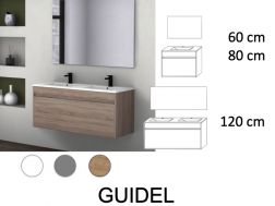 Ensemble Meuble __plus__ vasque __plus__ miroir - GUIDEL