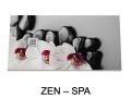 Receveur de douche, dcor avec une image personnalis - ZEN