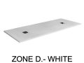Receveur de douche, double bonde - DOUBLE ZONE