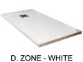 Receveur de douche italienne avec un espace pour s'essuyer - DRYING ZONE