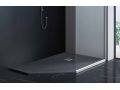Receveur de douche pentagonal resine extra plat - PENTAGONE GAUCHE