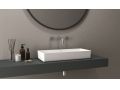 Vasque  poser, 34 x 55 cm, en rsine Solid Surface - ALFA 550