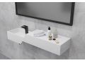 Umywalka designerska z Å¼ywicy mineralnej Solid-Surface - POZIOM XL