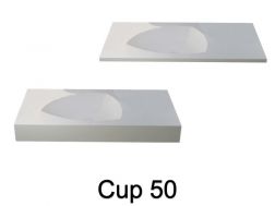 DesignhÃ¥ndvask,  i Solid-Surface mineralharpiks - CUP 50