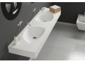 Design podwÃ³jna umywalka nablatowa z Å¼ywicy mineralnej Solid-Surface - CUP DOUBLE