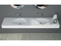 Design podwÃ³jna umywalka nablatowa z Å¼ywicy mineralnej Solid-Surface - CUP DOUBLE