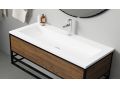 Plan vasque design, en rsine minrale Solid-Surface - CHESTE 88