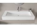 Plan vasque design, en rsine minrale Solid-Surface - CHESTE 88