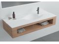Plan vasque design, en rsine minrale Solid-Surface - MUNDI