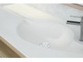 Plan vasque design, en rsine minrale Solid-Surface - MUNDI