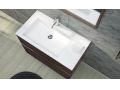 Håndvaskeplade, ophængt eller bordplade, i mineralharpiks - ALFA 50