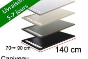 140 cm - Receveur de douche caniveau, en résine allégée - CANIVEAU
