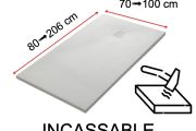Receveur de douche, souple et incassable - UNBREAKABLE 110