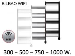 Radiateur, sèche serviettes design, électrique - BILBAO WIFI