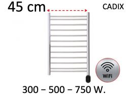 Sèche serviettes design, électrique, largeur 45 cm - CADIX WIFI