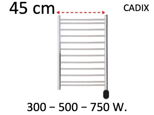 Sche serviettes design, largeur 45 cm, lectrique - CADIX