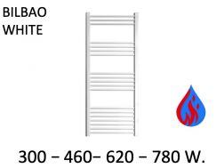 Design handdoekwarmer, hydraulisch, voor centrale verwarming - BILBAO WHITE 50