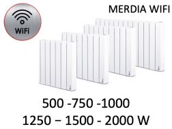 Elektrisk radiator, med naturlig luftkonvektion - MERIDA WIFI