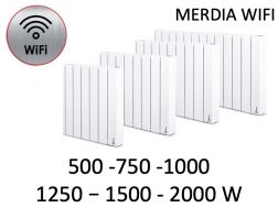 Radiateur électrique, avec convection naturelle de l'air - MERIDA WIFI