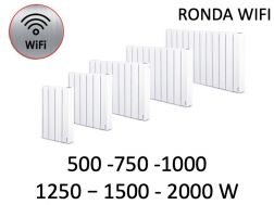 Radiateur électrique, avec noyau en pierre naturelle - RONDA WIFI