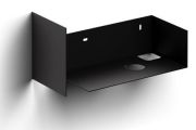 Armoire ouverte avec porte-serviette pour Flush 3