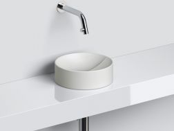 Umywalka, Ã˜ 41 cm, ceramiczna - VALE 41