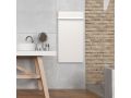 Design towel dryer, electric, with heat accumulator - STONEHENGE WIFI SQUARE