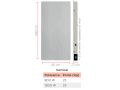 Sche serviettes design, lectrique,  accumulateur de chaleur - STONEHENGE WIFI rectangle