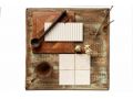FS FOREST 45x45 - Carrelage  l'aspect bois ancien