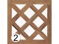 FS FOREST 45x45 - Carrelage  l'aspect bois ancien