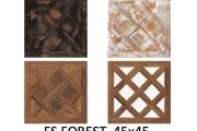 FS FOREST 45x45 - Carrelage à l'aspect bois ancien