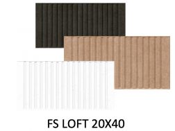 FS LOFT 20x40 - Carrelage à l'aspect ancien.
