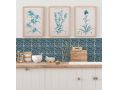 Marlow 11,5x11,5 cm - Carrelage sol et mur, finition vieilli mate