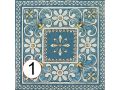 Marlow Tansy 11,5x11,5 cm - Carrelage sol et mur, finition vieilli mate