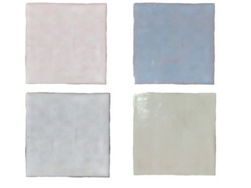 Melody 13x13 cm - Carrelage mural, finition vieilli