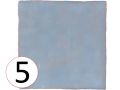 Melody Leilani 13x13 cm - Carrelage mural, finition vieilli