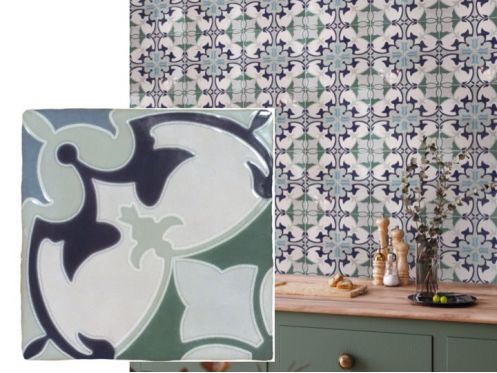 Melody Paris 13x13 cm - PÅ‚ytki Å›cienne, postarzane wykoÅ„czenie