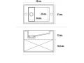 Wastafel, in Solid-Surface - MINI UMBRIEL MIDDLE