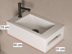 Umywalka w wersji Solid-Surface - MINI DIONE STANDARD